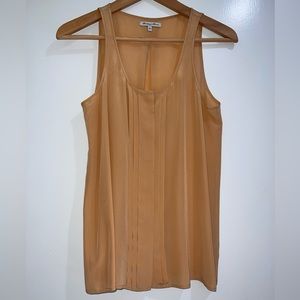 Madewell silk tank top, size small